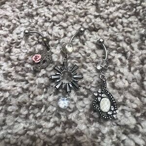 Body candy navel rings